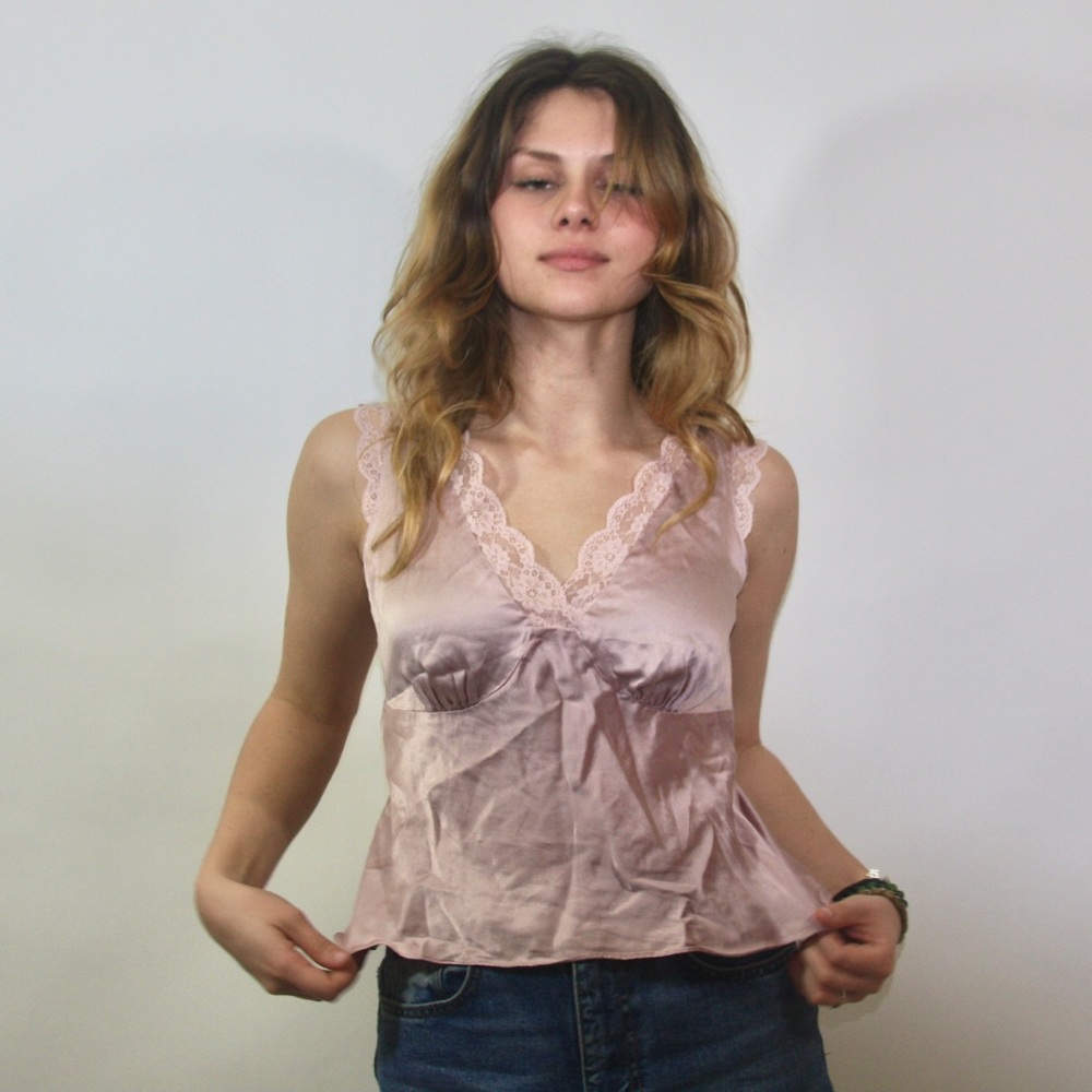 Satin Slip Tank Top